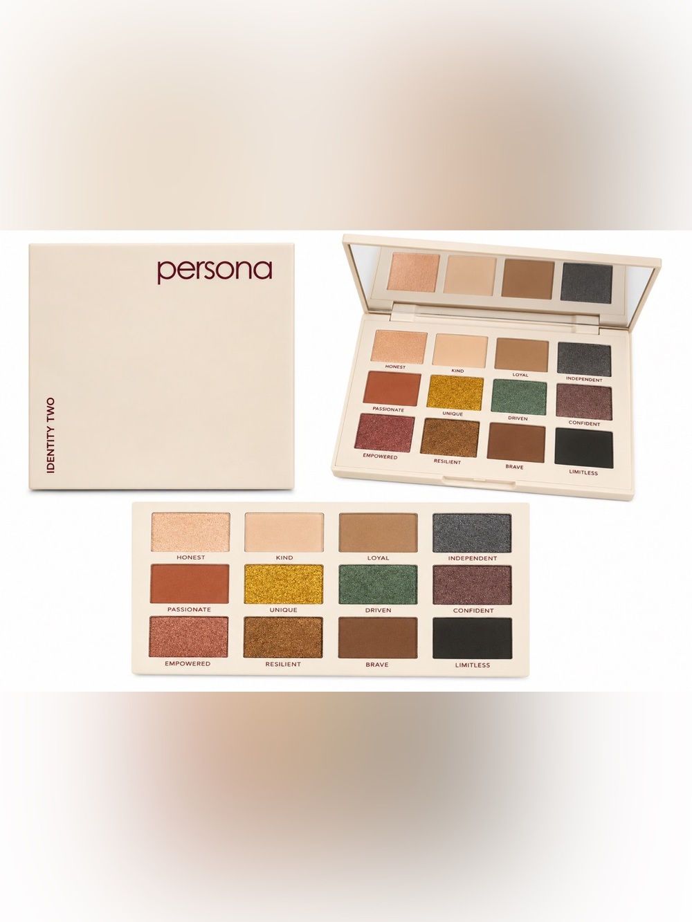 Persona Identity Two Eyeshadow Palette | 12 Shades | Never Used